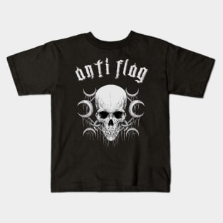 anti flag in the darknes Kids T-Shirt